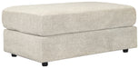Soletren - Oversized Accent Ottoman - Stone Signature Design by Ashley®