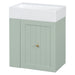 Modern Bathroom Vanity With Sink, Storage Cabinet, Drawer & Side Shelf Hearth and Haven