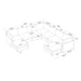 Modular Sectional With Custom Configuration Home Essentials