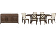 Jubilee - Extendable Trestle Dining Table Set Magnussen Furniture