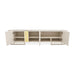 Lisbon - Media Cabinet - Silken Matte Cream Michael Amini