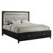 Opel - Storage Bed With LED Headboard Matrix Furniture Group