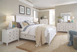 Heron Cove - Relaxed Traditional Chalk White Three Drawer Nightstand - Chalk White Magnussen Furniture