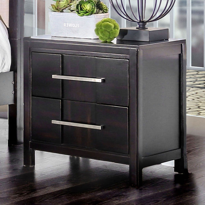 Nightstand With 2 Drawers Design Home Essentials