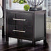 Nightstand With 2 Drawers Design Home Essentials