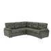 Convertible Sectional Sofa Bed & Pull Out Sleeper And Storage Home Essentials