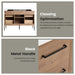 48" Freestanding Bathroom Vanity With Sink, Soft Close Cabinet Doors, 4 Drawers - Imitative Oak Home Essentials