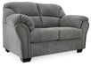 Allmaxx - Loveseat - Pewter Benchcraft®