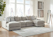 Aslan Court - Sectional With Ottoman Set Benchcraft®