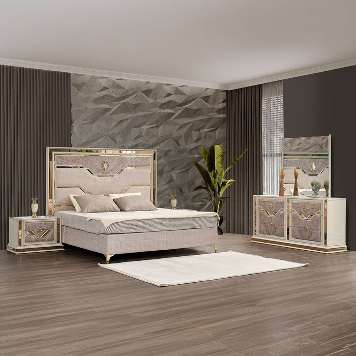 Omari - Upholstered Bedroom Set Matrix Furniture Group