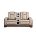 Bruno - Power Reclining Loveseat With Bluetooth Speakers Matrix Furniture Group