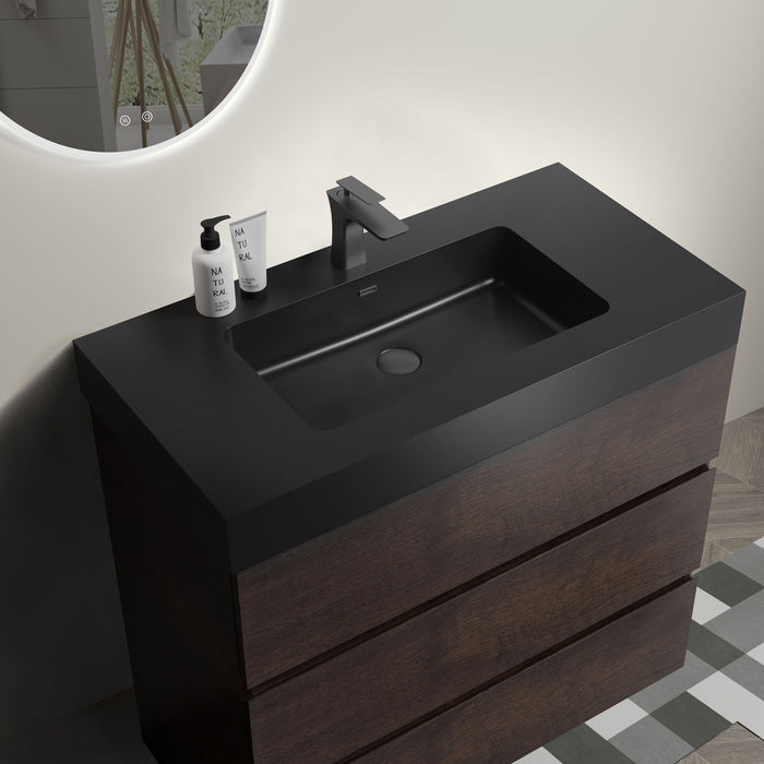 Alice - Bathroom Vanity With Large Storage, Freestanding Home Essentials