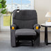 Adjustable Manual Recliner, Ergonomic Lounge Chair With Phone Holder And 2 Cup Holders Home Essentials