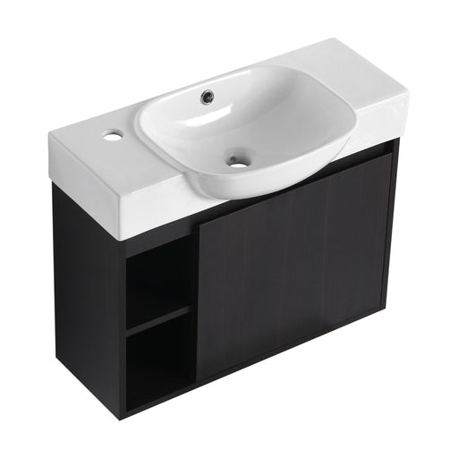 Freestanding Bathroom Vanity With Sink, Soft Close Door Home Essentials