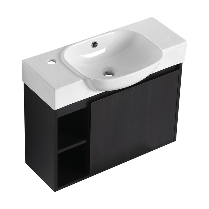 Freestanding Bathroom Vanity With Sink, Soft Close Door Home Essentials
