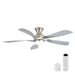 52" Ceiling Fan With 3 Color Dimmable LED Light, DC Reversible Motor, 6 Speed Settings Daily Nest