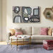 Wagner - Round Marble & Wood Table Simpli-Home