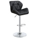 Adjustable Bar Stool With Height-Adjustable Base (Set of 2) Furniture Max