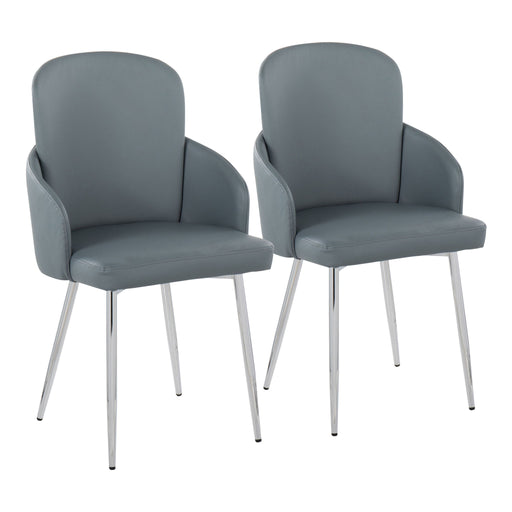Dahlia - Contemporary, Dining Chair (Set of 2) Lumi Source