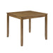 Dining Square 4 Person Table, Only The Table - Oak Home Essentials