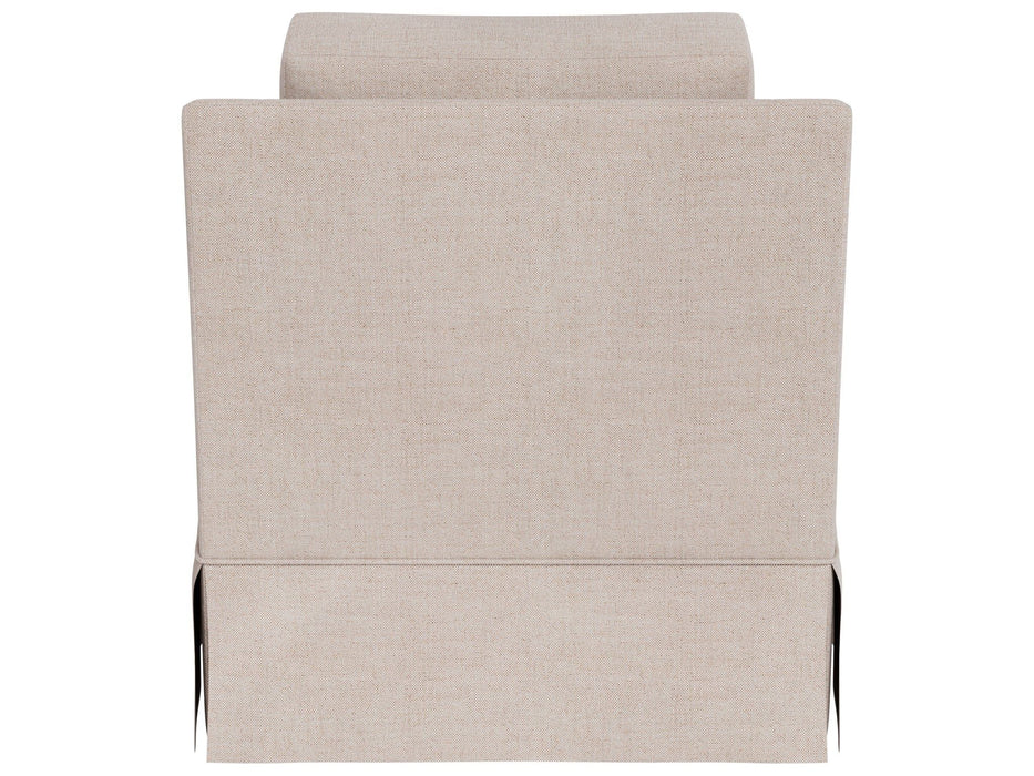 Filmore - Skirted Swivel Chair, Special Order - Beige Universal Furniture