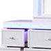 9 Drawer Dresser - White Matrix Furniture Group