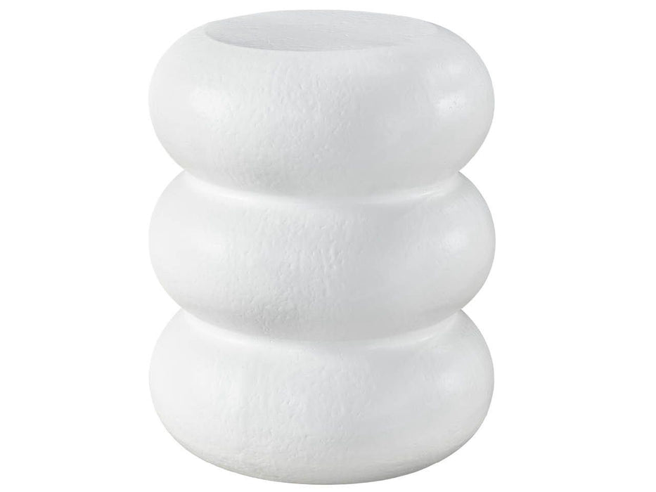 Tranquility-Miranda Kerr Home - Enlightenment Side Table - White Miranda Kerr Home