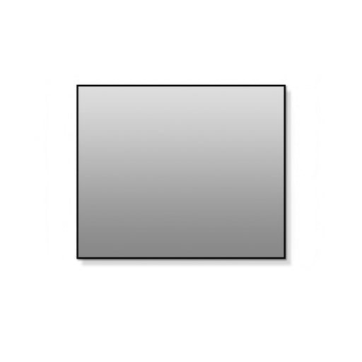 Rectangular Framed Bathroom Wall Mirror, Horizontal Or Vertical Mount Daily Nest
