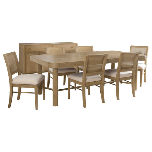 Benson - Extension Leaf Dining Table Set With Chairs Furniture Max