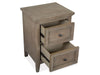 Paxton Place - Small Drawer Nightstand - Dovetail Gray Magnussen Furniture
