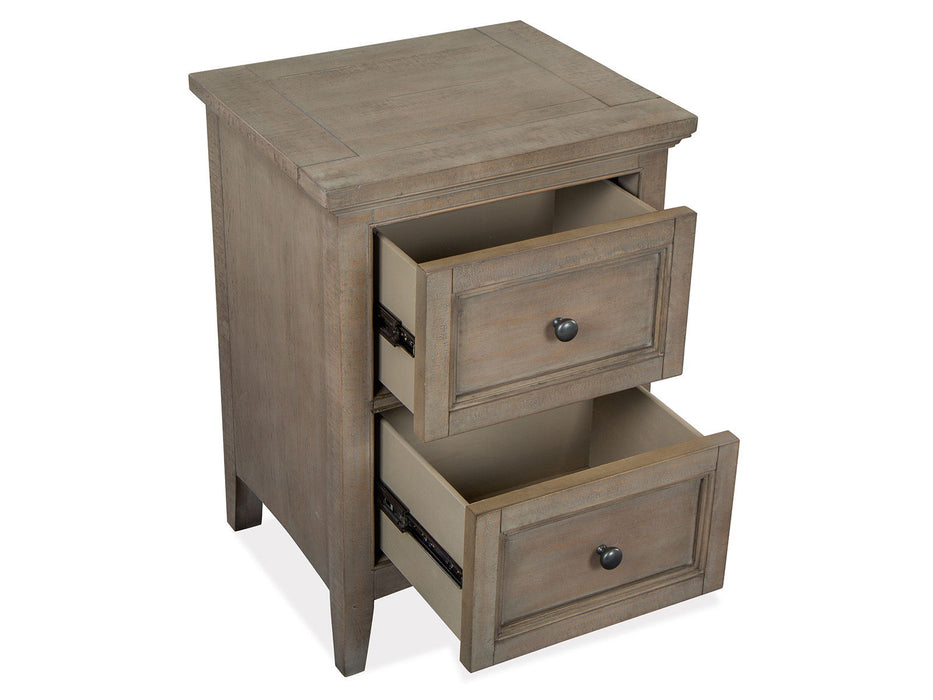 Paxton Place - Small Drawer Nightstand - Dovetail Gray Magnussen Furniture