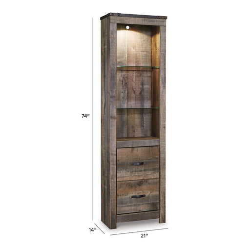 Trinell - Pier - 2-drawers - Brown Signature Design by Ashley®