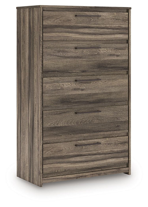 Elbrim - Five Drawer Chest - Brown Signature Design by Ashley®