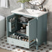 Modern Bathroom Vanity With Sink Combo, Doors And Drawer Hearth and Haven