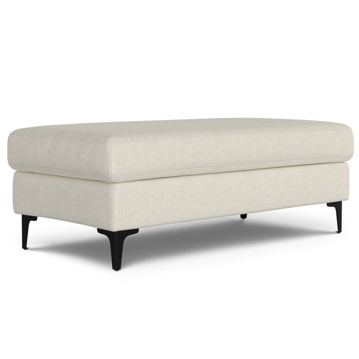 Ava - Versatile Mid Century Ottoman Simpli-Home