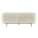 Martina - Sofa With 2 Pillows - Ivory Velvet ACME
