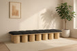 Pavilion - 14 Piece Modular Bench With Natural Base Meridian Furniture
