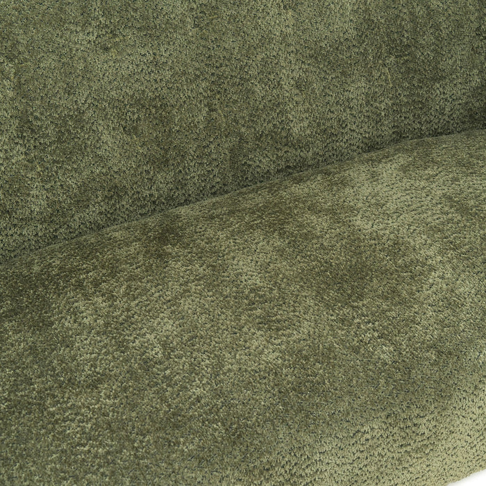 Nordic Chair Laid Back Loveseats With Curved Backres, No Armrests Home Essentials