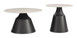 Camella - Coffee Table Set - Light Beige / Black Zuo Modern
