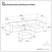 Rex - Handcrafted Sectional Sofa And Ottoman Simpli-Home
