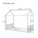 Montessori Floor Bed Frame With House Shape Hearth and Haven