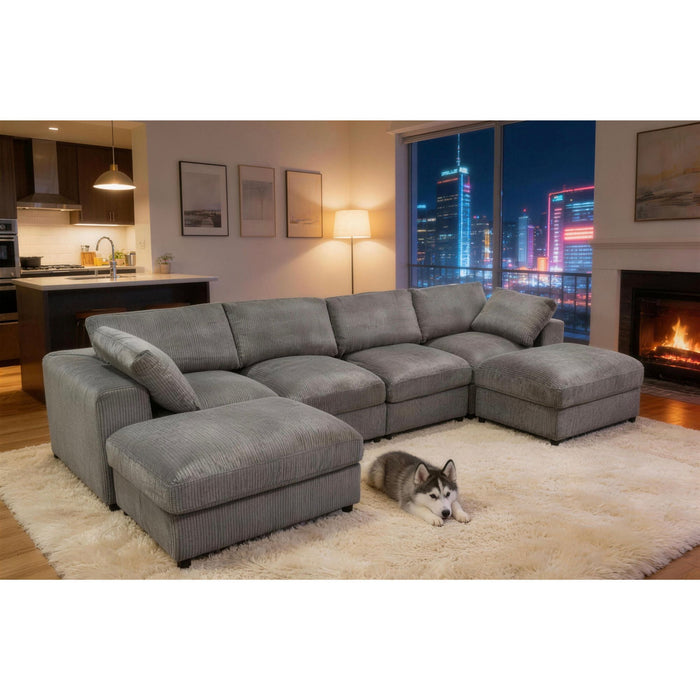Reversible Modular Sectional Home Essentials