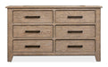 Claremont - Double Drawer Dresser Magnussen Furniture