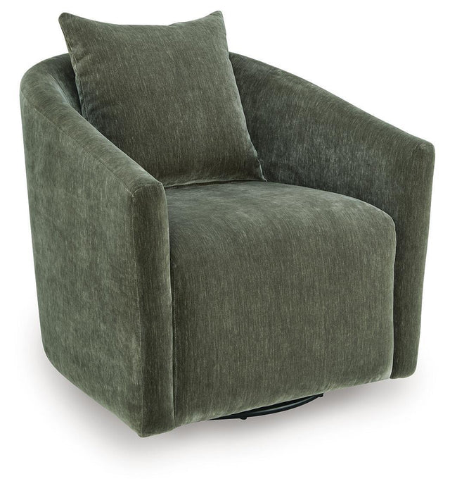 Leastow - Swivel Accent Chair - Loden Signature Design by Ashley®