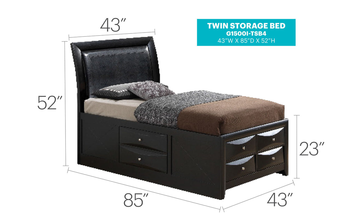 Marilla - Storage Bed Glory Furniture