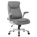 High Back Ergonomic Executive Office Chair, Adjustable Height And Lumbar Support For Home & Office - Antique Gray Home Essentials