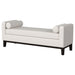 Thomas - Raised Arm Accent Bench - Ivory Furniture Max