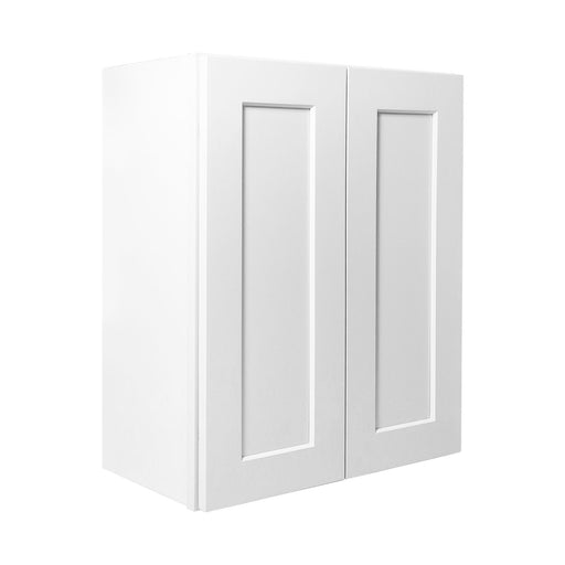 Shaker Wall Cabinet With Soft Close Hinges, Adjustable Shelves, Double Door Home Essentials