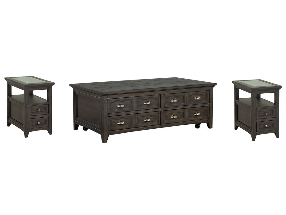 Westley Falls - Lift Top Storage Cocktail Table Set Magnussen Furniture