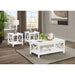 Slater - Table Set With X-Frame Design Furniture Max